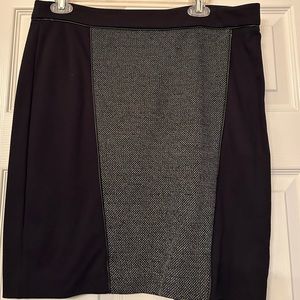 Knee length skirt
